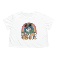 Bloomin' Genius Womens Crop Tee