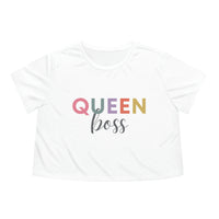 Queen Boss Womens Crop Tee