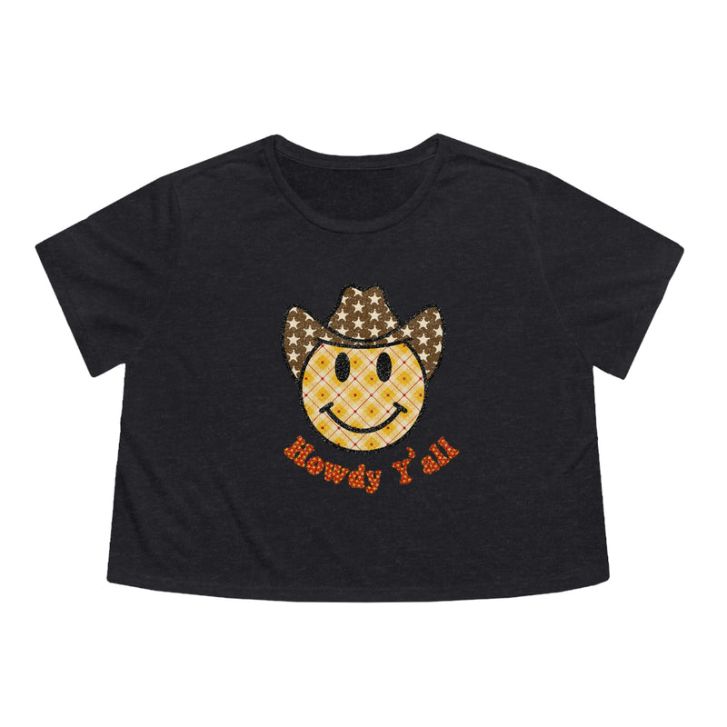 Howdy Y'All II Womens Crop Tee