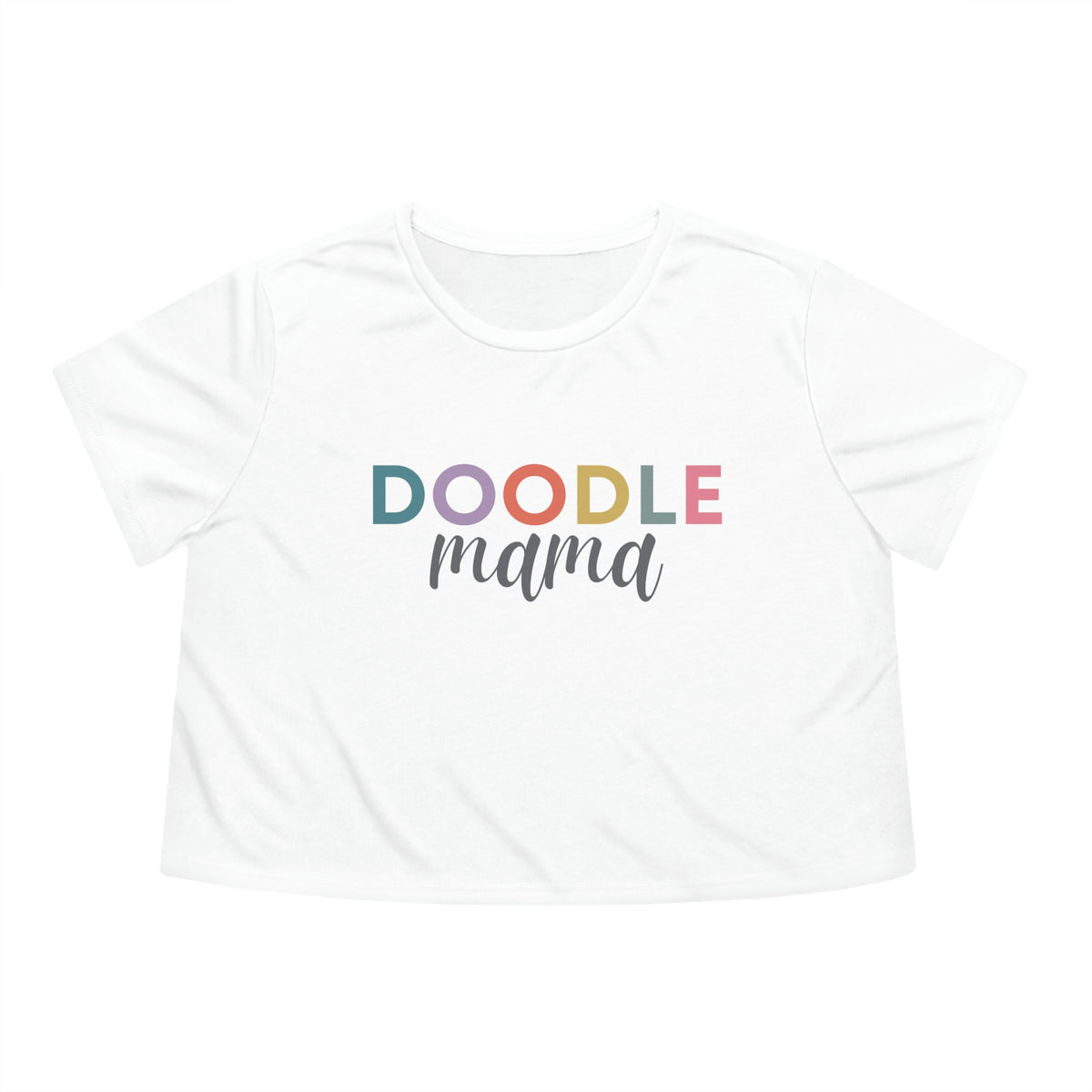 Doodle Mama Womens Crop Tee