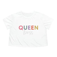 Queen Boss Crop Tee