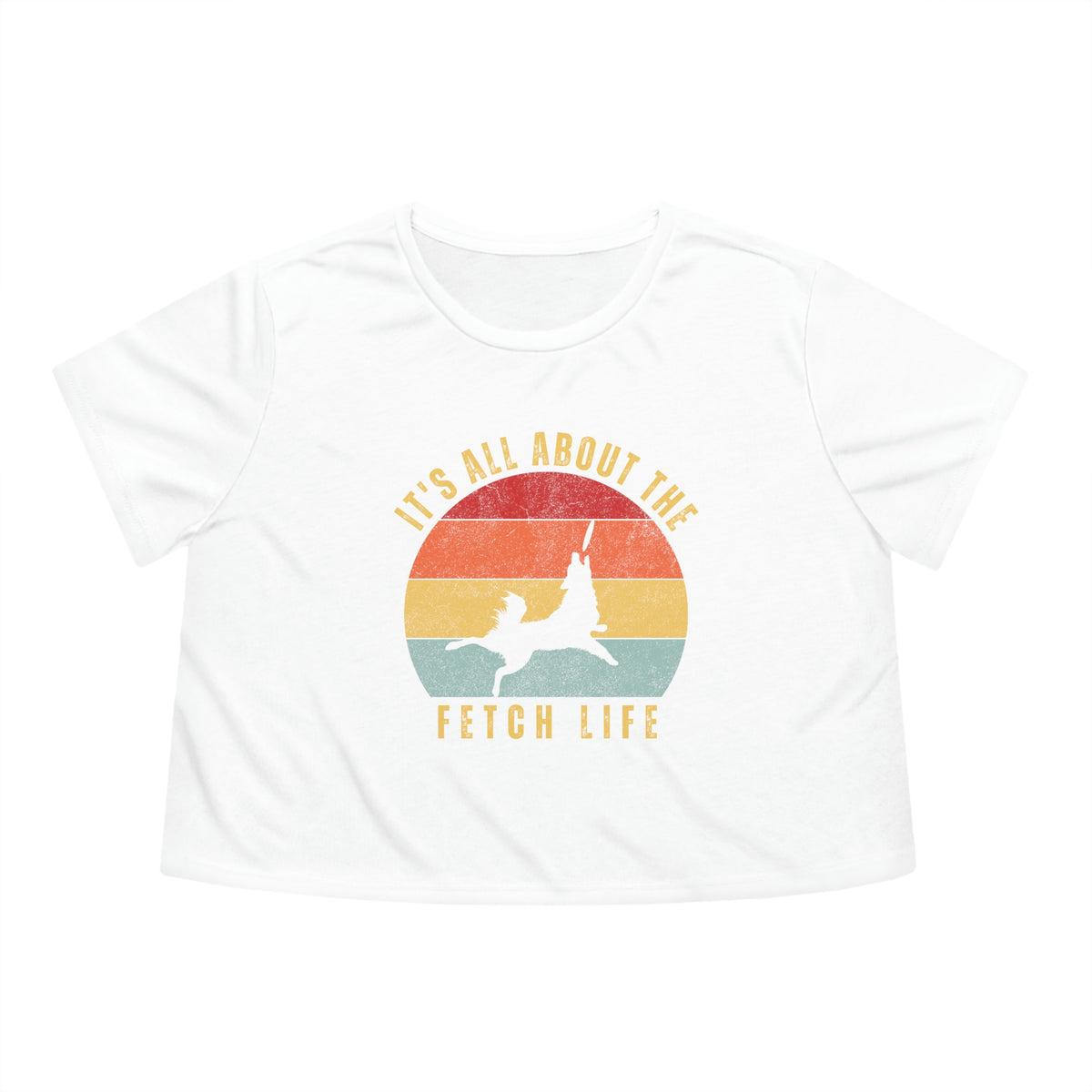 Fetch Life Womens Crop Tee