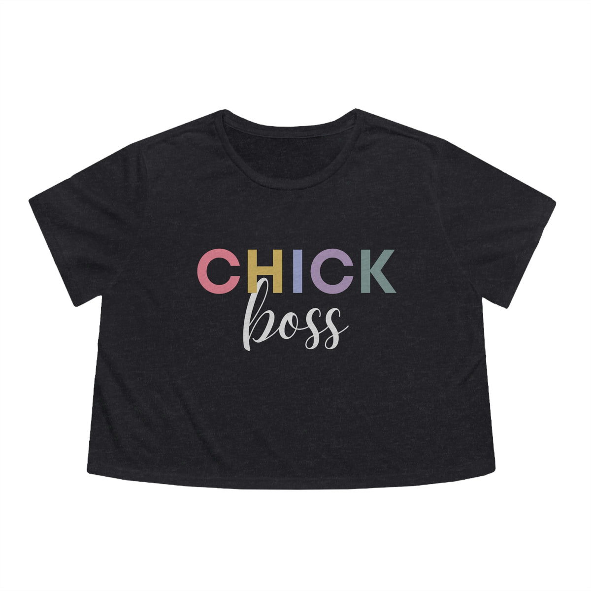 Chick Boss Womens Crop Tee