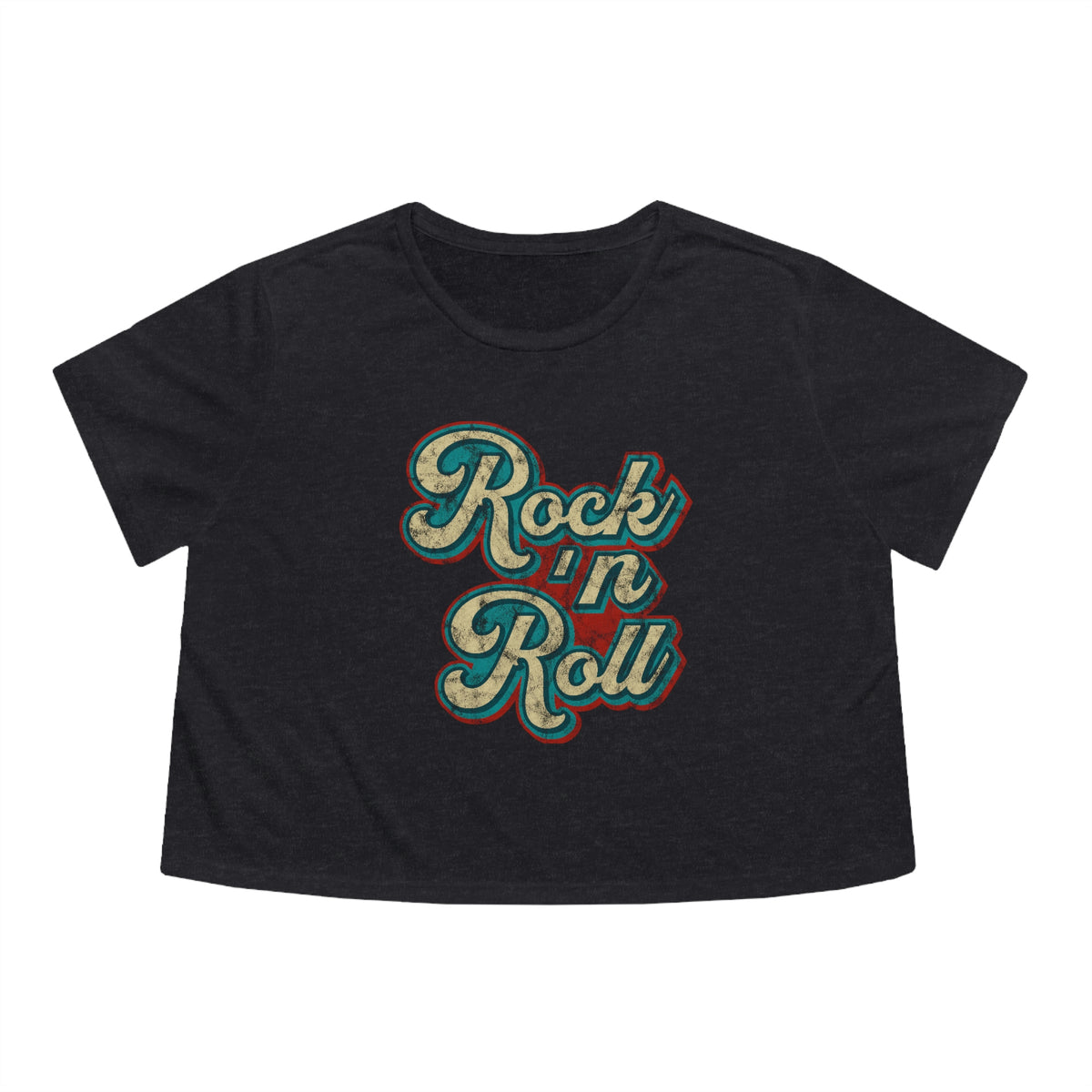 Rock 'n Roll Crop Tee