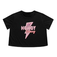 Howdy Honey Crop Tee