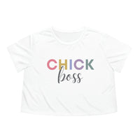 Chick Boss Womens Crop Tee