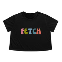 Fetch Hippie Womens Crop Tee