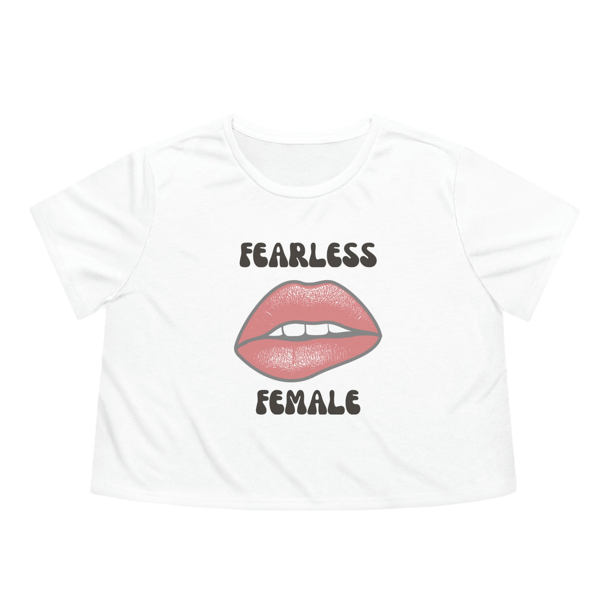 Fearless Female Womens Crop Tee