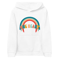 One Heart I Kids Hoodie