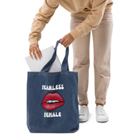 Fearless Female Denim Tote