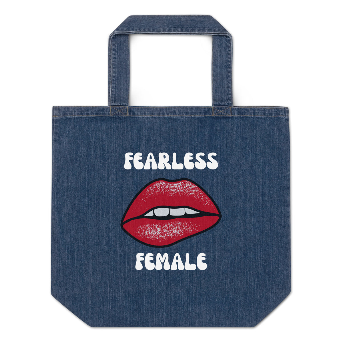 Fearless Female Denim Tote