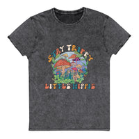 Stay Trippy Little Hippie Mineral Wash Tee