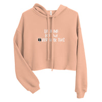 Let Me Overthink This Crop Hoodie