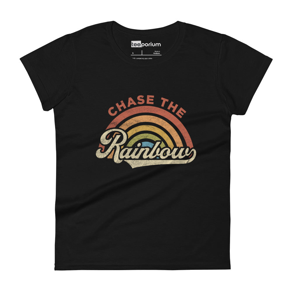 Chase The Rainbow Womens Tee