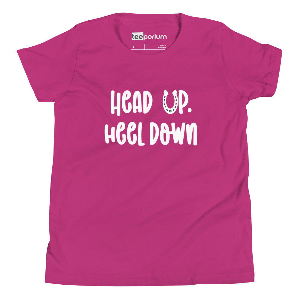 Head Up Heel Down Kids Tee